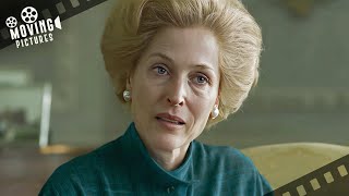 Margaret Thatcher Reveals Her Favorite Child  The Crown Gillian Anderson Olivia Colman [upl. by Ainigriv]