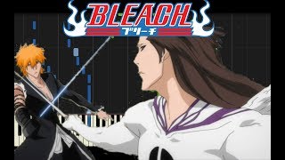 Bleach Opening 13 quotRanbu No Melodyquot Piano Tutorial [upl. by Hekker]