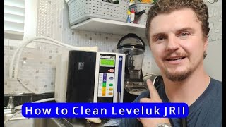 How To Clean Enagic Leveluk JRII and SD501 Kangen Machine [upl. by Gazo]