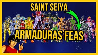 Las ARMADURAS mas FEAS en el ANIME de SAINT SEIYA  ANALISIS saintseiya caballerosdelzodiaco kotz [upl. by Halsy]