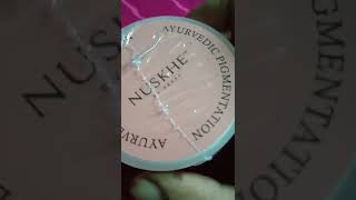 Pigmentation Cream Review  Nuskhe by ParasShortsTrending shorts [upl. by Kcirredal465]