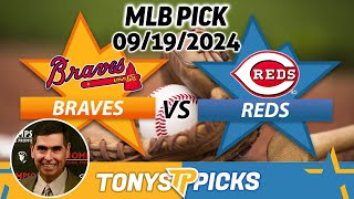 Atlanta Braves vs Cincinnati Reds Pick 91924 MLB Predictions [upl. by Akyeluz]