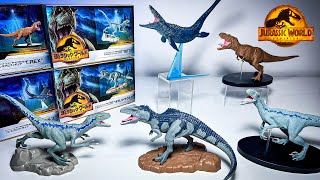 Jurassic World Dominion Japan Crane Game Dinosaurs Giganotosaurus Blue Beta TRex Mosasaurus [upl. by Bobbette403]