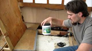 Removing Septic Tank Sludge From An RV Waste Tank [upl. by Ullyot]