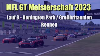 Motorsport FL  GTM FL 2023  09 Donington Park  Rennen  Race [upl. by Nauaj]