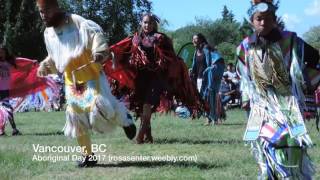 Aboriginal Day 2017 Vancouver British Columbia [upl. by Esahc]