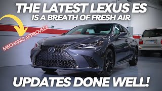 The Latest Lexus ES Is a Breath Of Fresh Air  An Update Done Well [upl. by Iznyl357]