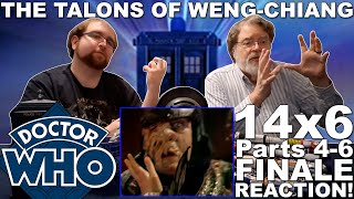 Doctor Who Classic 14x6 quotThe Talons of WengChiangquot Parts 46  FINALE REACTION [upl. by Alduino563]