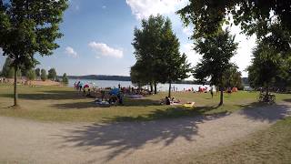 Großer Brombachsee  Strand Enderndorf am See GoPro [upl. by Nuj]