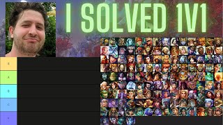 The Ultimate Smite Season 11 duel 1v1 Tierlist [upl. by Lu]