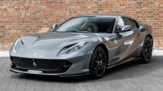 2018 Ferrari 812 Superfast  Grigio Ferro  Walkaround Interior amp Exhaust Sound [upl. by Arihsat923]