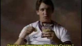 Walkers Crisps Gary Lineker  1980s UK Advert [upl. by Dloraj]