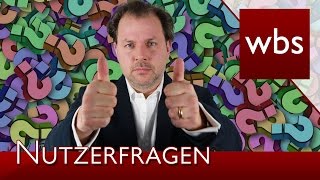 Nutzerfragen YouTube amp GEMA Impressum und Sekten  Rechtsanwalt Christian Solmecke [upl. by Neved]