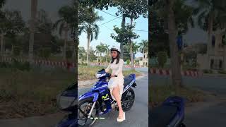 Yamaha Mobistar xanh GP đẹp [upl. by Nylirahs]