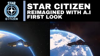 Star Citizen with ultra realistic graphics  Generative AI Real Life Graphics [upl. by Brittney516]