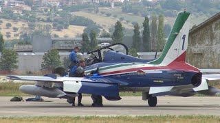 FRECCE TRICOLORI  AEROPORTO DI FALCONARA 18082022 ARRIVO [upl. by Ram]