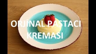 ORJİNAL PASTACI KREMASI NASIL YAPILIR  Pasta Kreması Tarifi [upl. by Artenahs53]