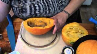 Baked Hubbard Squash [upl. by Ytsim]