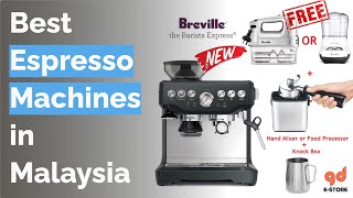 🌵 9 Best Espresso Machines in Malaysia [upl. by Enuj]