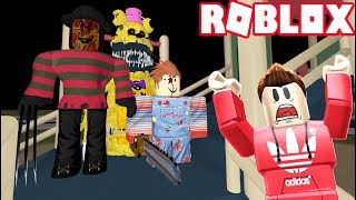 ESCAPE THE EVIL KILLERS IN ROBLOX [upl. by Uball]