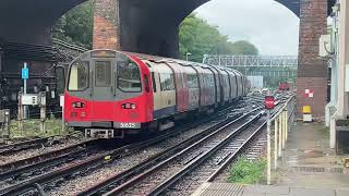 Rare footage of a Northern Line train departing Finchley Central platform 2 Mill Hill East bound [upl. by Gayle]