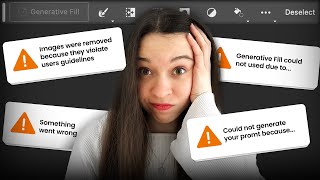 FIX ALL PROBLEMS with Photoshop Generative Fill [upl. by Aloisius6]