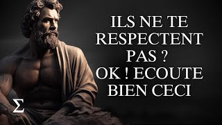 Gérer le MANQUE DE RESPECT 10 Leçons  SAGESSE STOÏCIENNE [upl. by Ginni315]