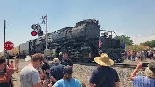 UP 4014 Big Boy Western Tour train stopped in Lovelock Nevada  part 2 [upl. by Siseneg]