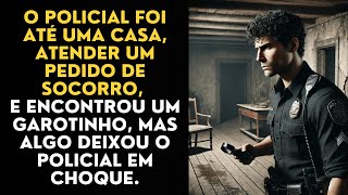 O policial foi até uma casa atender um pedido de socorro e encontrou um garotinho mas [upl. by Kcyrred]