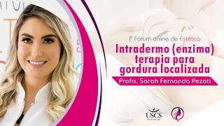 Intradermoterapia enzima para gordura localizada [upl. by Tristas]