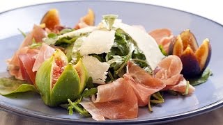 How to Make a Fig Arugula and Prosciutto Salad [upl. by Sirehc552]