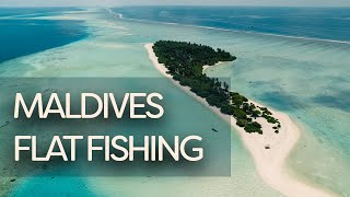 Fly Fishing in the Maldives Stunning Aerial Footage of the Flats [upl. by Ainoyek26]