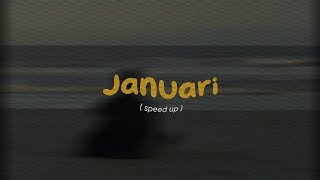 Januari  speed up  lyrics 🎧 [upl. by Nitsugua715]