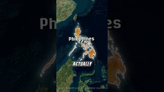 The Philippines Is Not As Small As It Looks mapknowledge [upl. by Anattar253]