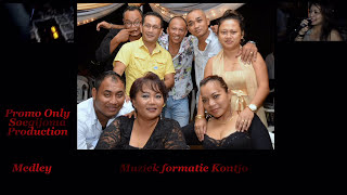 Muziekformatie Kontjo Live Medley IN SURINAME [upl. by Noira]