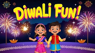 “Diwali Fun  Kids’ Song  Sparkling Diwali Celebrations” Tyketales [upl. by Martelle184]