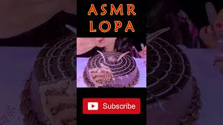 ASMR EATING CHOCOLATE CAKE MIO AMORE CAKE EATING SOUND NO TALKING MUKBANG [upl. by Yenaled205]