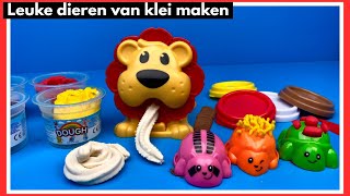 Speelgoed dieren maken van klei  Family Toys Collector [upl. by Akitahs]