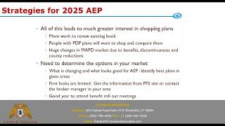 Strategies to Manage The 2025 AEP [upl. by Airtemak866]