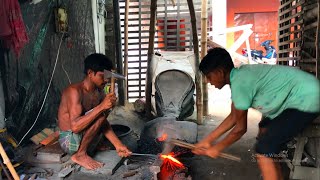 Father Son Skills In Making Harvest Shears  People Skills [upl. by Nitsed956]