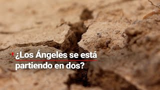 ¡Alerta por grietas en Los Ángeles Hay movimientos de tierra y varias casas ya son inhabitables [upl. by Carmencita376]