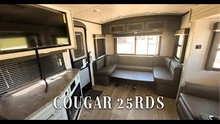 2024 Cougar 25RDS  rear dining travel trailer [upl. by Cyrille]