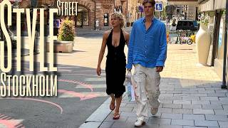 25°C☀️ Street Style Sweden 2024  Stockholm Street Fashion  Scandinavian Summer Fashion Trends [upl. by Asoj]