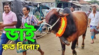 Bhai Koto Nilo Paragram Hozrotpur Gorur Haat 2022  Part 29  Qurbani Cow Price in Bangladesh [upl. by Gokey]