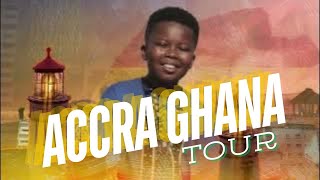 MY AMAZING ADVENTURES IN GHANA  Accra Tour [upl. by Eeima]