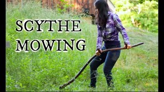 American Scythe Mowing [upl. by Larrie]