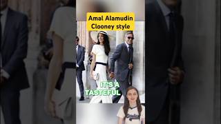 Amal Alamuddin Clooney style celebrity celebrities hollywood georgeclooney [upl. by Nerra20]