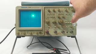 Tektronix 2465 Oscilloscope 300Mhz 4 Channel PineHog [upl. by Hameean]