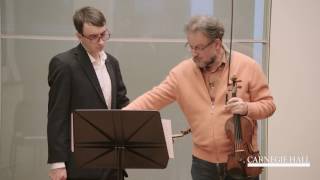 Berliner Philharmoniker Violin Master Class Mozart Symphony No 39 [upl. by Nikoletta]