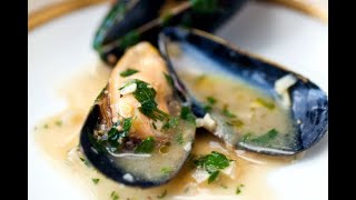 Mussels in Creamy Garlic Sauce OMG [upl. by Orvas]